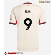 Moške Nogometnih dresov Liverpool Alexander Isak #9 Gostujoči 2025-26 Kratki rokavi